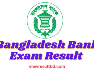 Bangladesh Bank Exam Result 2024